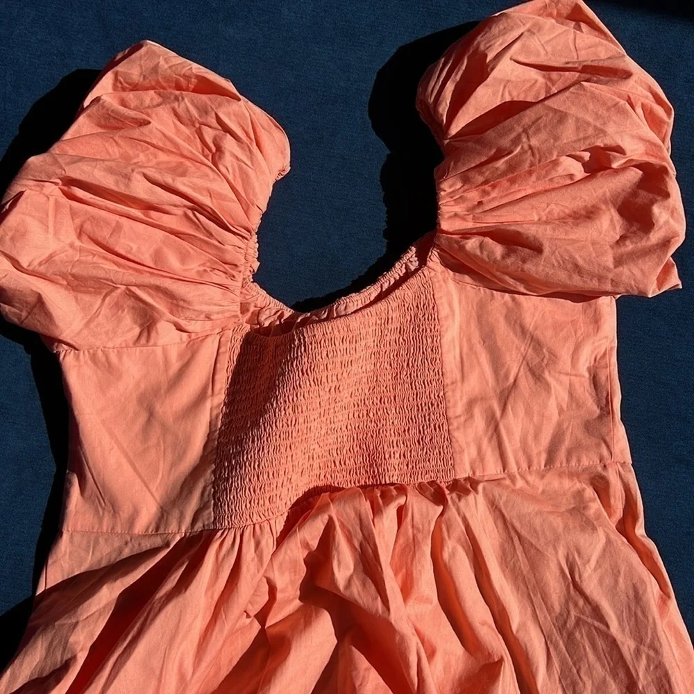 Abercrombie & Fitch Peach Mini Dress - Picture 7 of 8